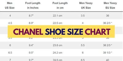 257 chanel shoes|Chanel slingback size chart.